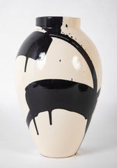 Contemporary Earthenware Vase by Danish Artist Per Arnoldi