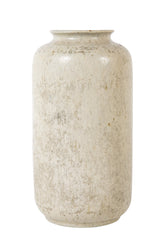 Arne Bang Light Gray Tall Cylindrical Stoneware Vase