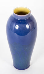 Rookwood Pottery Sapphire Blue Vase by Harriet Wilson