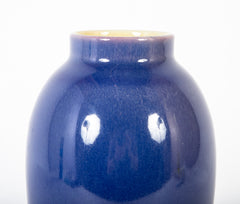 Rookwood Pottery Sapphire Blue Vase by Harriet Wilson