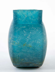 Daum, Nancy Art Glass Vase in Pillow Form