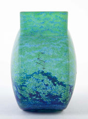 Daum, Nancy Art Glass Vase in Pillow Form