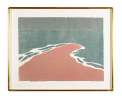 "Sand Castles" Serigraph in Color by Richard Kemble