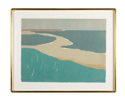 "Tides of Sand" Serigraph in Color by Richard Kemble