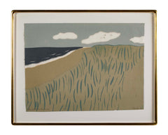 Serigraph by Richard Kemble (USA 1932-2007) "Gentle as the Clouds" 1987