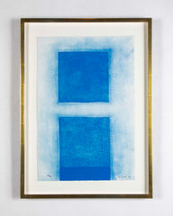 William Scott (Brit 1913-1989)&nbsp; “Equals &amp; Blue Field”