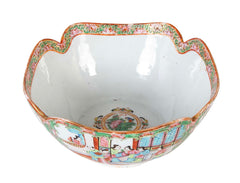 A Mid 19th Century Chinese Mandarin Porcelain Bowl