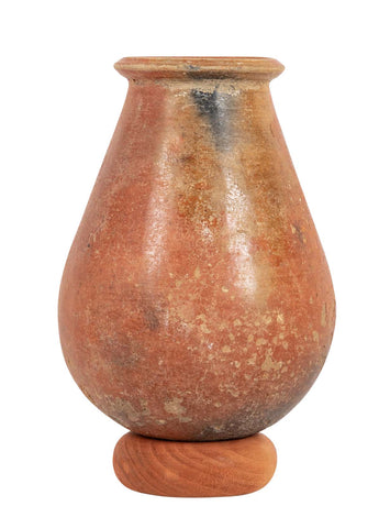 Tear Drop Form Terracotta Vessel