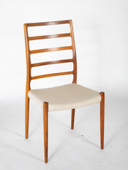 Niels Moller Rosewood Ladder Back Side Chair