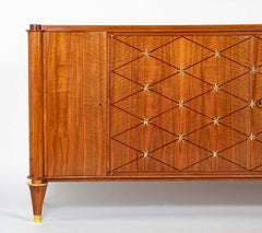 Baptistin Spade (1891-1969) Fruitwood Veneered Sideboard