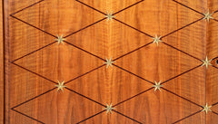 Baptistin Spade (1891-1969) Fruitwood Veneered Sideboard