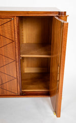 Baptistin Spade (1891-1969) Fruitwood Veneered Sideboard