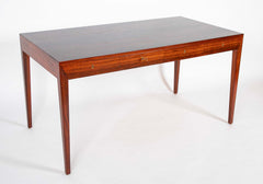 Severin Hansen Jr. Brazilian Rosewood Four Drawer Desk