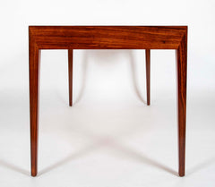 Severin Hansen Jr. Brazilian Rosewood Four Drawer Desk