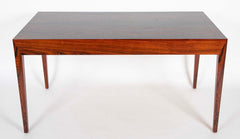 Severin Hansen Jr. Brazilian Rosewood Four Drawer Desk