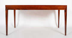 Severin Hansen Jr. Brazilian Rosewood Four Drawer Desk