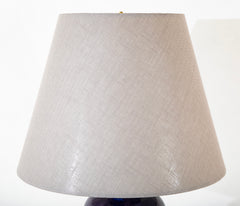 A Fulper Pottery Wisteria Matte Glazed Vase now a Lamp