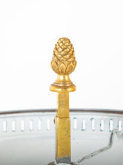 A Charles X Ormolu Double Handled Vase now a Lamp