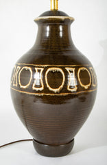 Guy Sydenham Pottery Vase now a Lamp