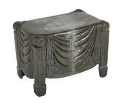 Greco - Roman Style Bronze Garden Stool