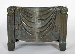 Greco - Roman Style Bronze Garden Stool