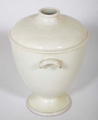 Pair  of Queen's Ware Dairy Pots