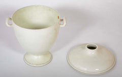 Pair  of Queen's Ware Dairy Pots