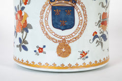 19th Century French Samson Armorial Wine Cooler or Cachepot