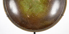 A Just Andersen Bronze Dish with Incised Ring on Rim