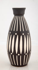 A Varied Collection of 14 Dutch Ceramic Vases with Geometric Designs