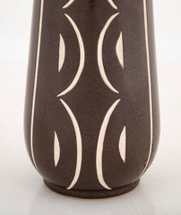 A Varied Collection of 14 Dutch Ceramic Vases with Geometric Designs