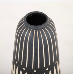 A Varied Collection of 14 Dutch Ceramic Vases with Geometric Designs