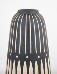 A Varied Collection of 14 Dutch Ceramic Vases with Geometric Designs