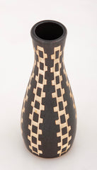 A Varied Collection of 14 Dutch Ceramic Vases with Geometric Designs