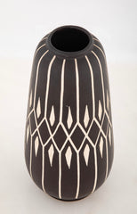 A Varied Collection of 14 Dutch Ceramic Vases with Geometric Designs