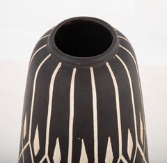 A Varied Collection of 14 Dutch Ceramic Vases with Geometric Designs