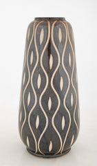 A Varied Collection of 14 Dutch Ceramic Vases with Geometric Designs