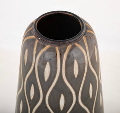 A Varied Collection of 14 Dutch Ceramic Vases with Geometric Designs