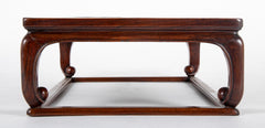 A 19th Century Chinese Burled Elm Altar Table Stand