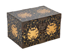 Meiji Japanese Lacquered Trunk