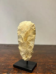 Neolithic Flint Axe Head Mounted on a Steel Base, Great Britain 4400-2200 BC