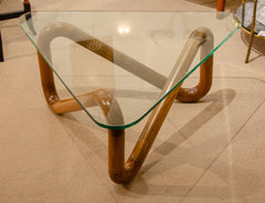 Triangular Loop Coffee Table by Harvey Probber