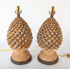 Pair of Italian Lamps Attributed to Marcello Fantoni