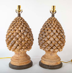 Pair of Italian Lamps Attributed to Marcello Fantoni