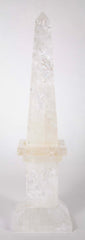 Pair of Rock Crystal Obelisks