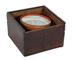 19th Century American Box Compass by E. Brown & Son, Fulton Slip NY