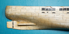 Builder's Half Hull Model of a Steamship