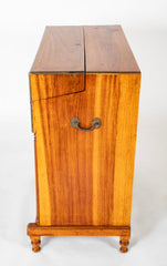 Mid 19th Century Chinese Export Camphorwood One Piece Campaign Chest