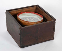 19th Century American Box Compass by E. Brown & Son, Fulton Slip NY