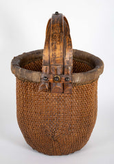 A Late 19th Century Chinese Farmers Basket